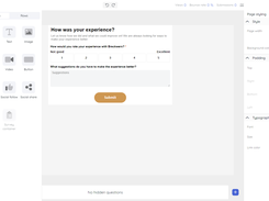 Survey editor
