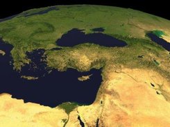 TASim could be opened in earth roaming mode.