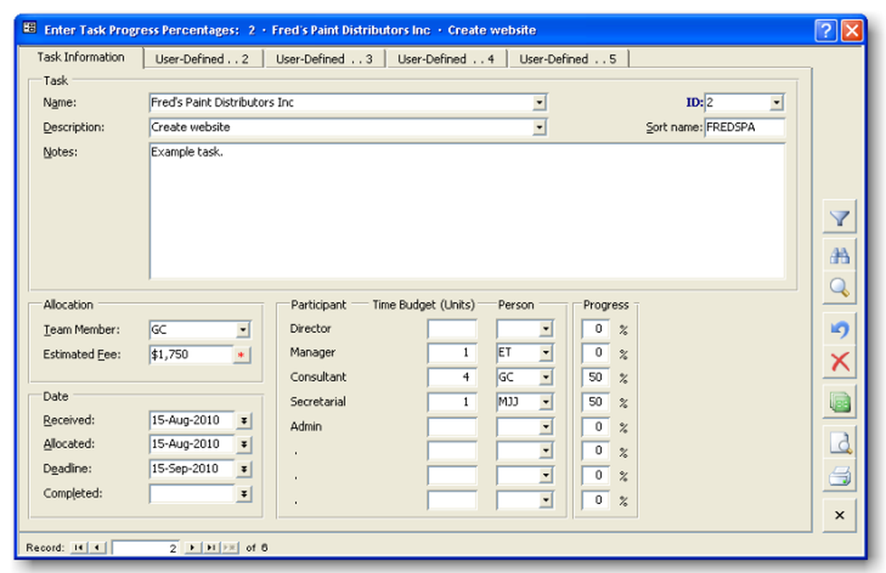 Orbisoft Task Manager Screenshot 1