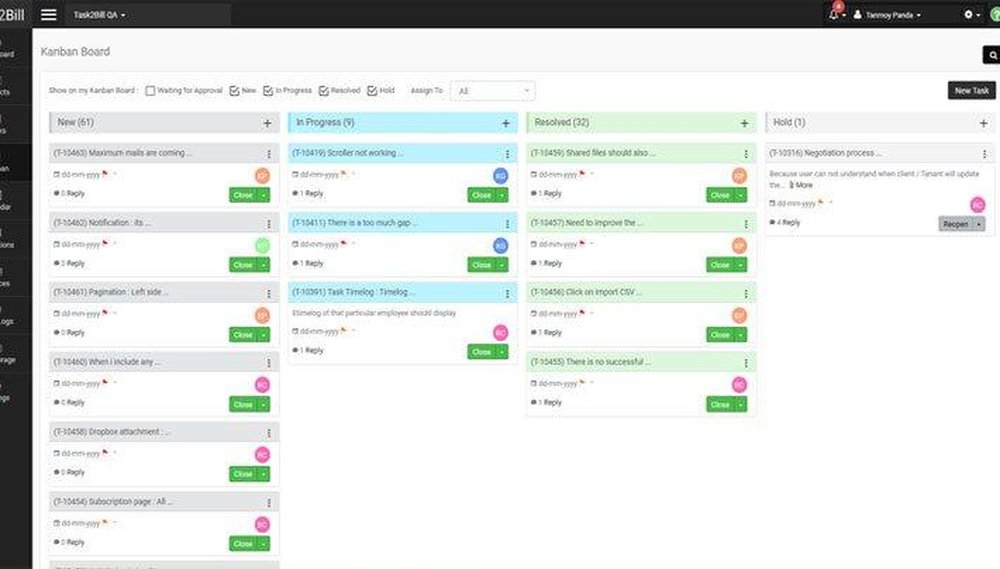 Task2Bill Screenshot 1