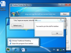 Drag and drop, which allow you to pin many stuff at once.