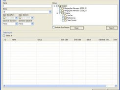 Report Filter Window to create Task Reports.