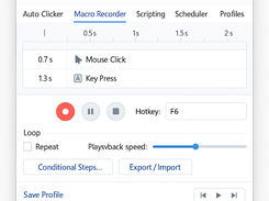 TaskFlow — Auto Clicker & Macros Screenshot 1