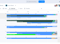 Calendar view