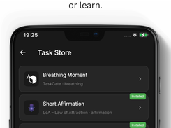 TaskGate — Design Your Digital Habits Screenshot 1