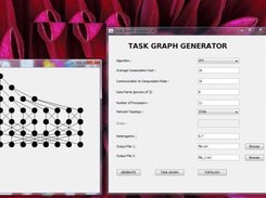 a simulated  task graph