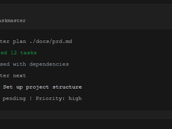 TaskMaster AI Screenshot 1