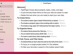TaskPaper Screenshot 1