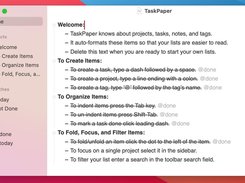 TaskPaper Screenshot 1