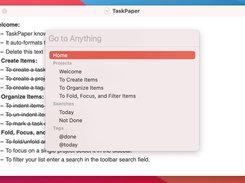 TaskPaper Screenshot 1