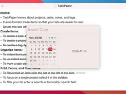 TaskPaper Screenshot 1