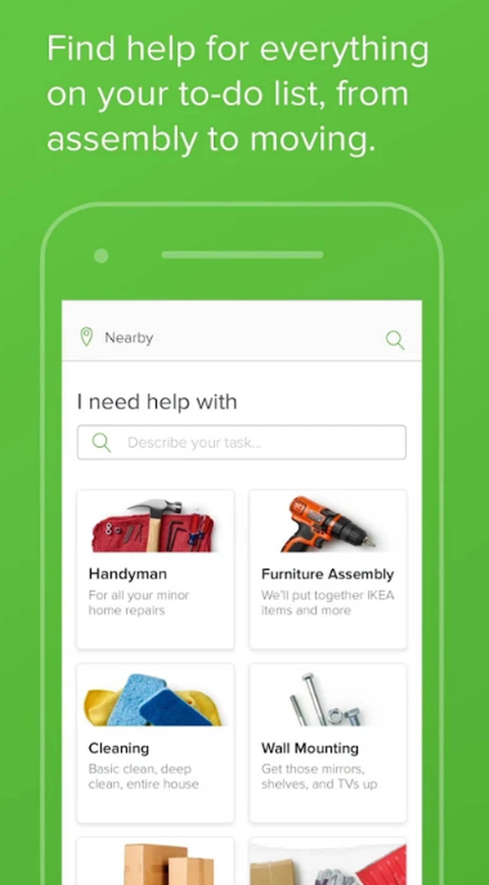 TaskRabbit Screenshot 1