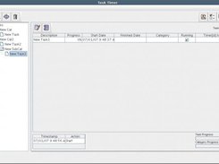 Tasktimer, 2 tasks being timed together.