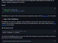 TaskWeaver Screenshot 1