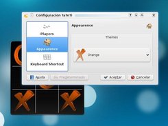 TicTacToe Configuration Interface 2 ( Themes ).