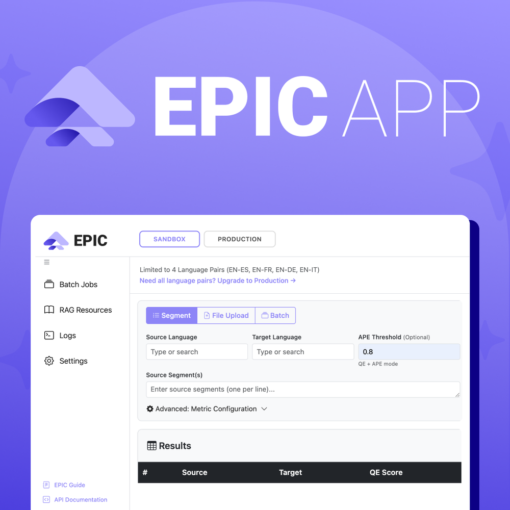 EPIC App