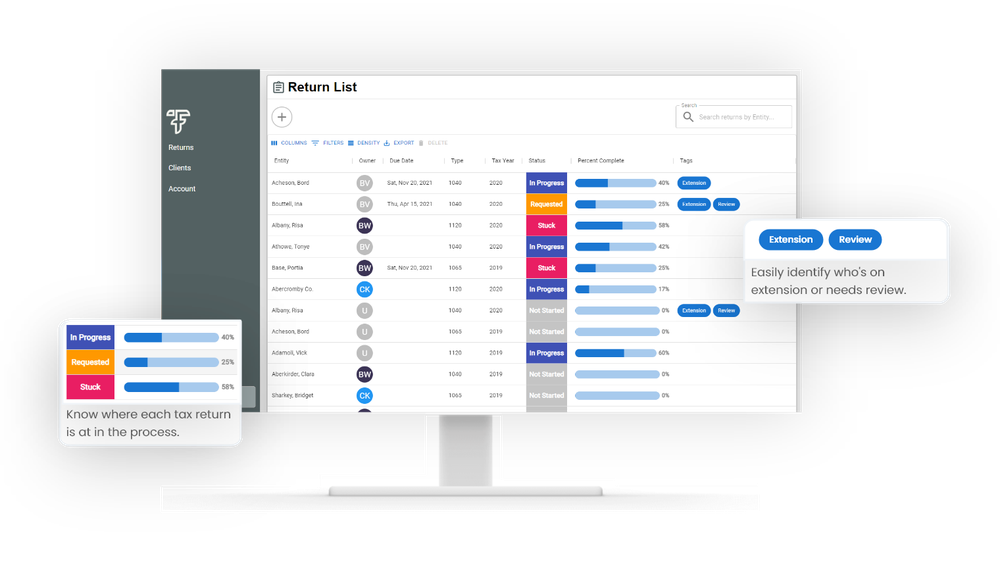 TaxFlow Screenshot 1