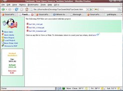 TaxGeek writes information to PDF files