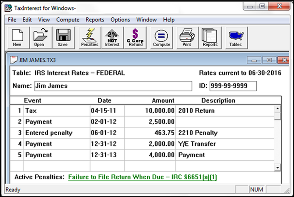 TaxInterest