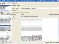 Species Identifier: Editing sequences