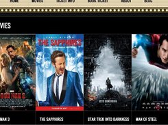 now showing movies page
