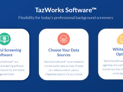 TazWorks Screenshot 1