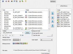 Toolbar  Editor main window