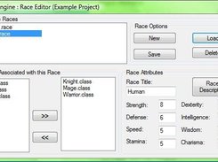 Create a race that can be associated with custom classes.