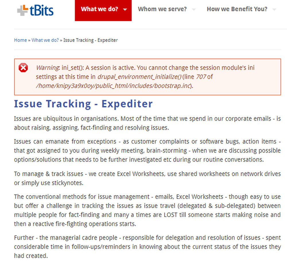 tBits Expediter Screenshot 1