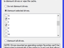 TrueCrypt AutoDismount for KeePass2 Screenshot 1