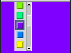 Scrollable menu