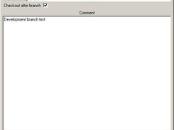 Create new branch: Name new branch