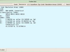 Zip code search