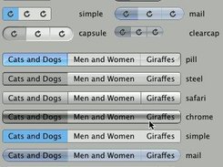 Viewbuttons can be used as individual buttons or in groups.