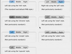 The PNB can use many (often not very appropriate) styles.