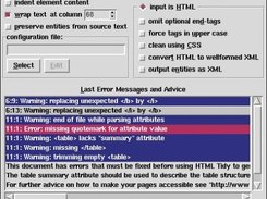 the HTML validator and corrector plugin