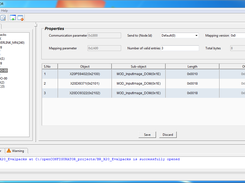 PDO configuration table