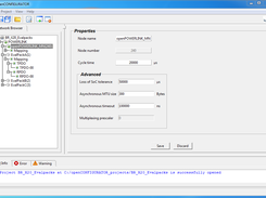 POWERLINK managing node properties