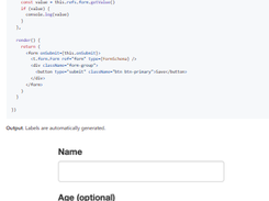 tcomb-form Screenshot 1