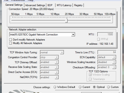 TCP Optimizer Screenshot 1