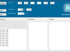 Simple TCP Port Scanner win32 ver