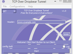 TCP Over Dropbear Tunnel Screenshot 1