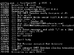 Telnet-style logging