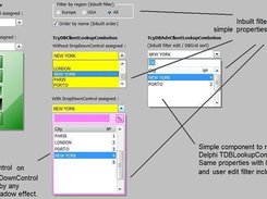 DBLookups controls