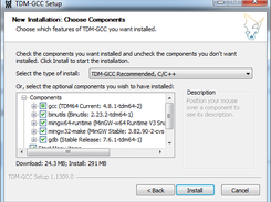 TDM-GCC Compiler Screenshot 3