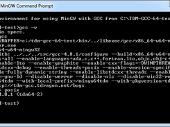 TDM-GCC Compiler Screenshot 4