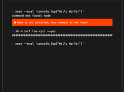 tea.xyz Screenshot 1