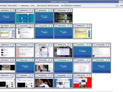 The teacher control panel with some students connected