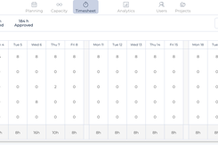 Teambook - Timesheets & approvals