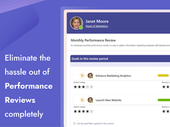 Easy-to-use review forms help managers provide structured and consistent evaluations without added admin work.